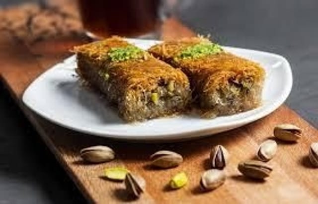Burma Kataifi with Walnut
